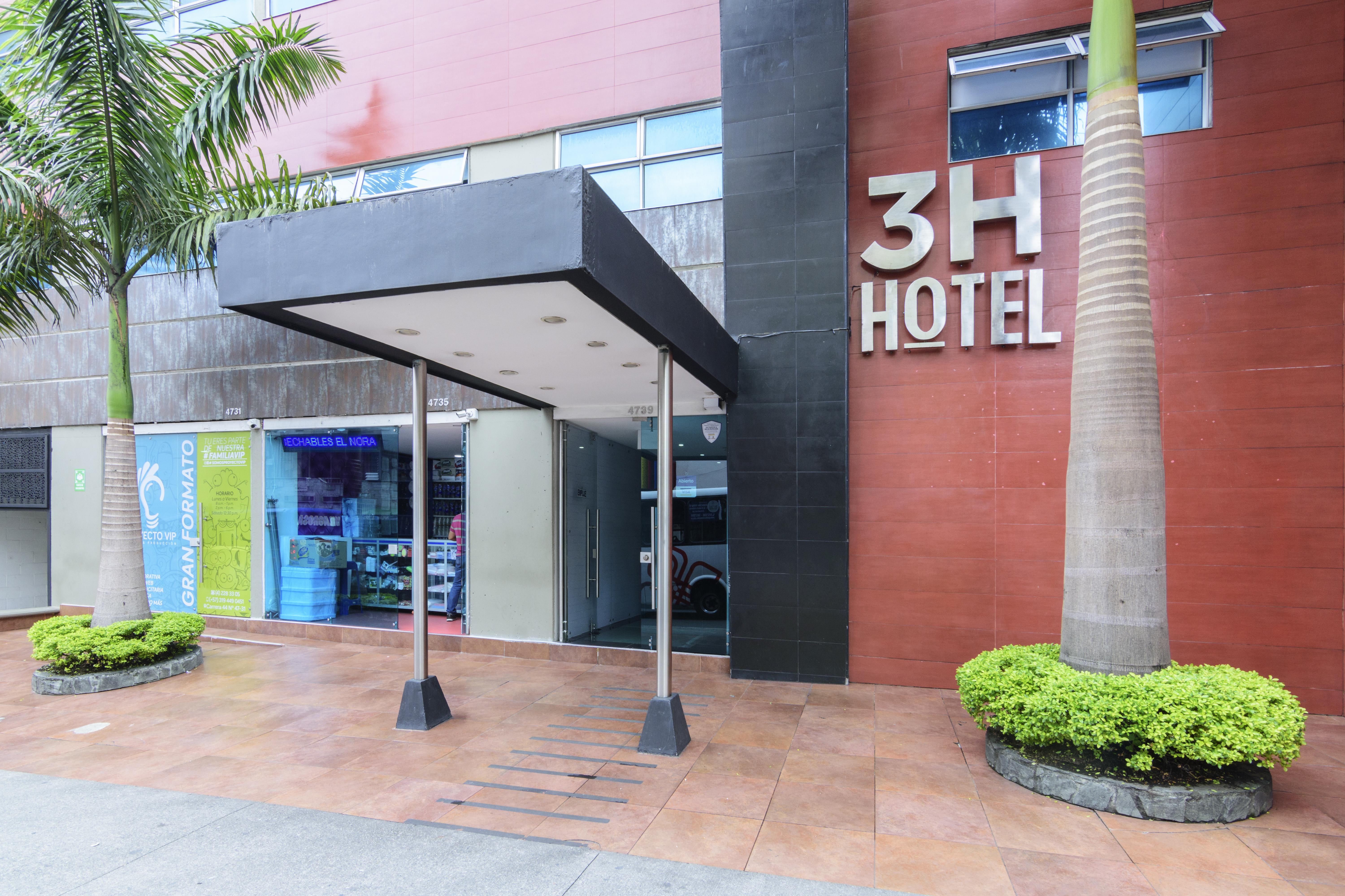 3H Hotel Centro Historico Medellín Eksteriør bilde