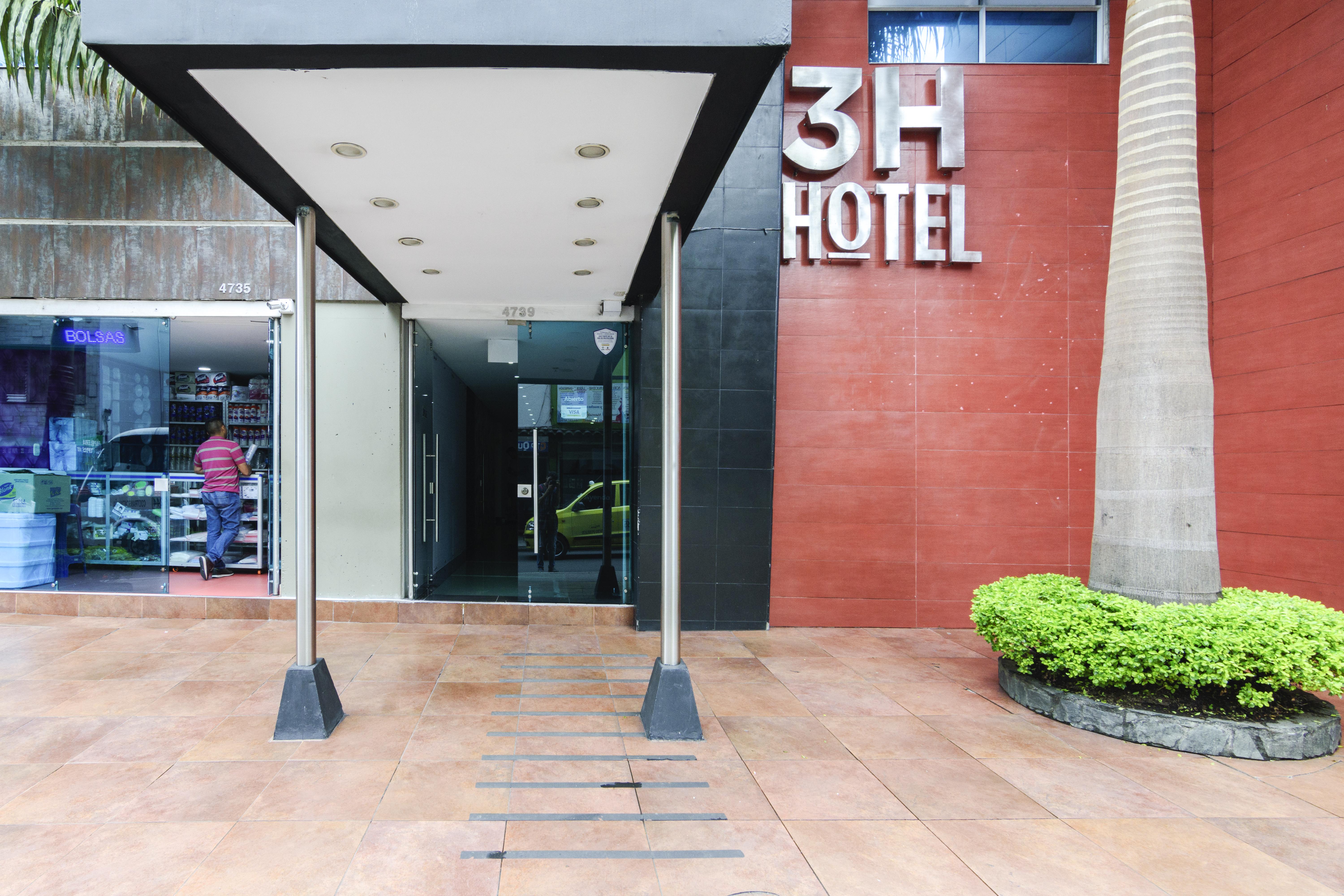 3H Hotel Centro Historico Medellín Eksteriør bilde